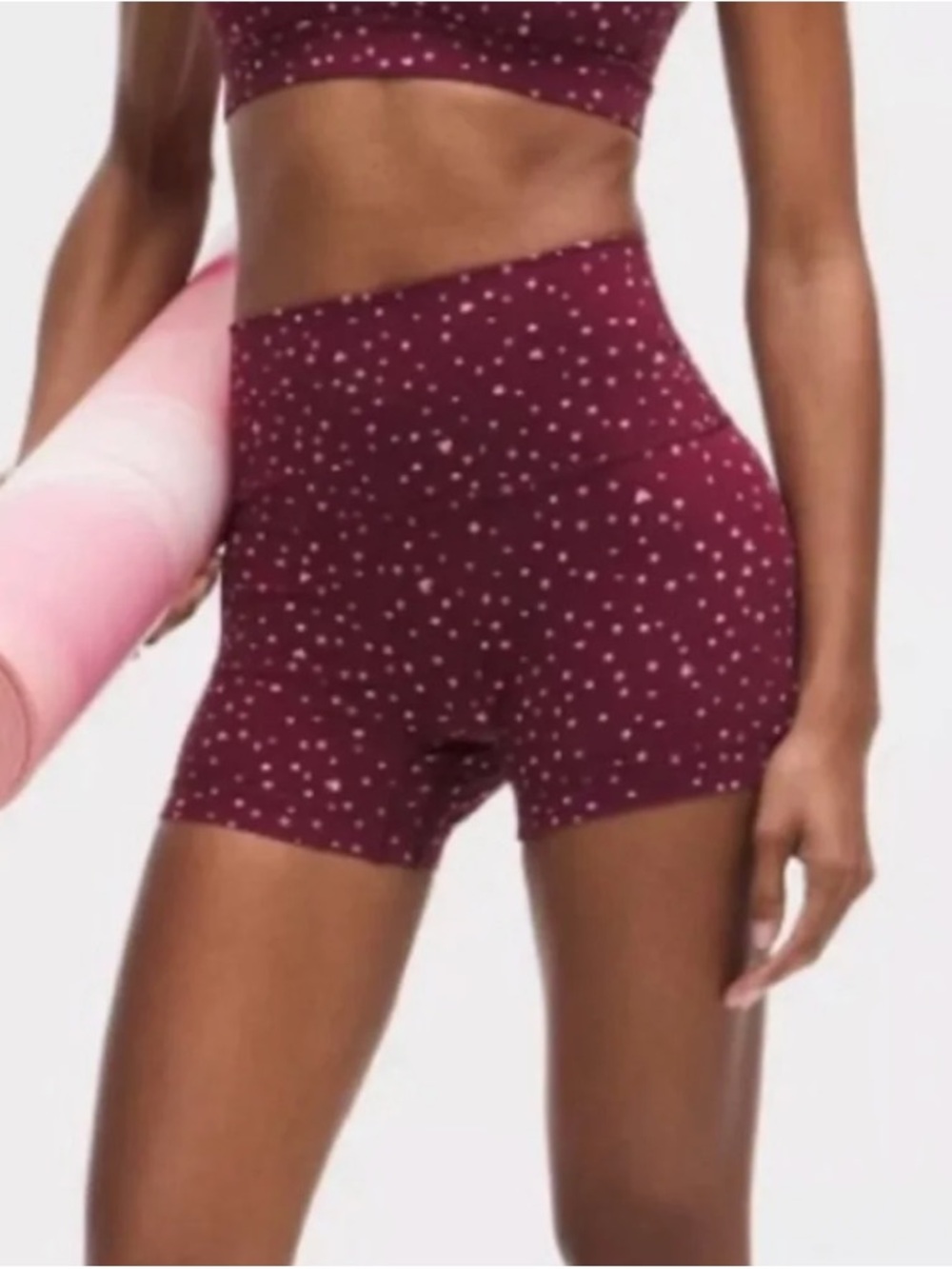 NWT Lululemon Align Heart Biker Shorts